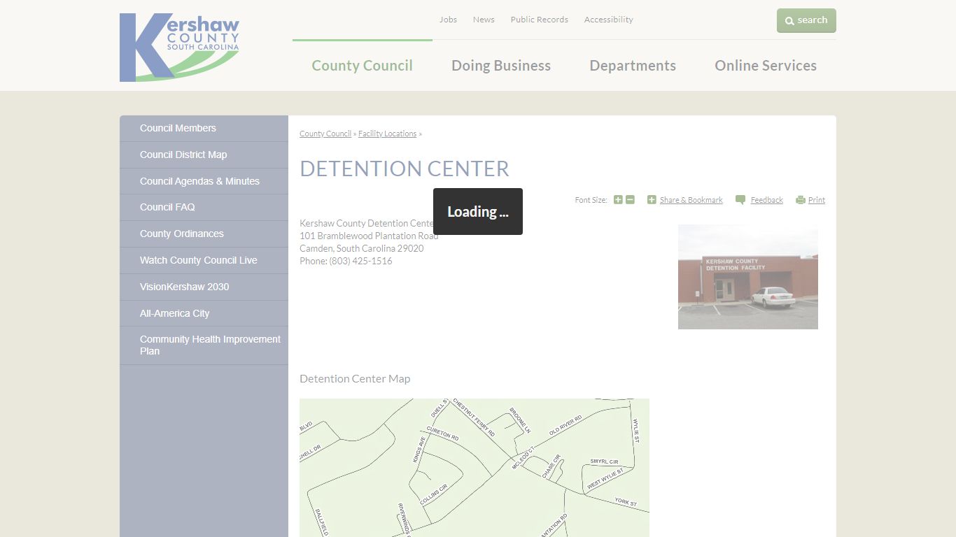 Detention Center | Kershaw County, SC